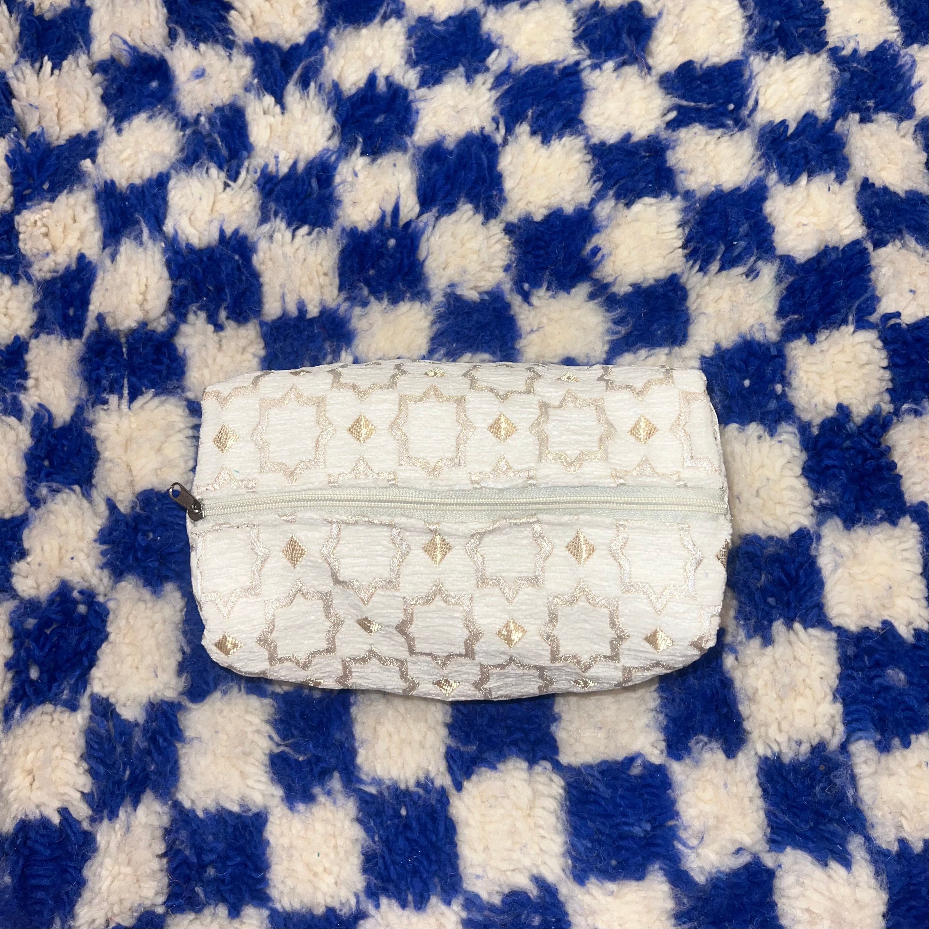 ✨ Trousse de toilette artisanale – Élégance marocaine ✨