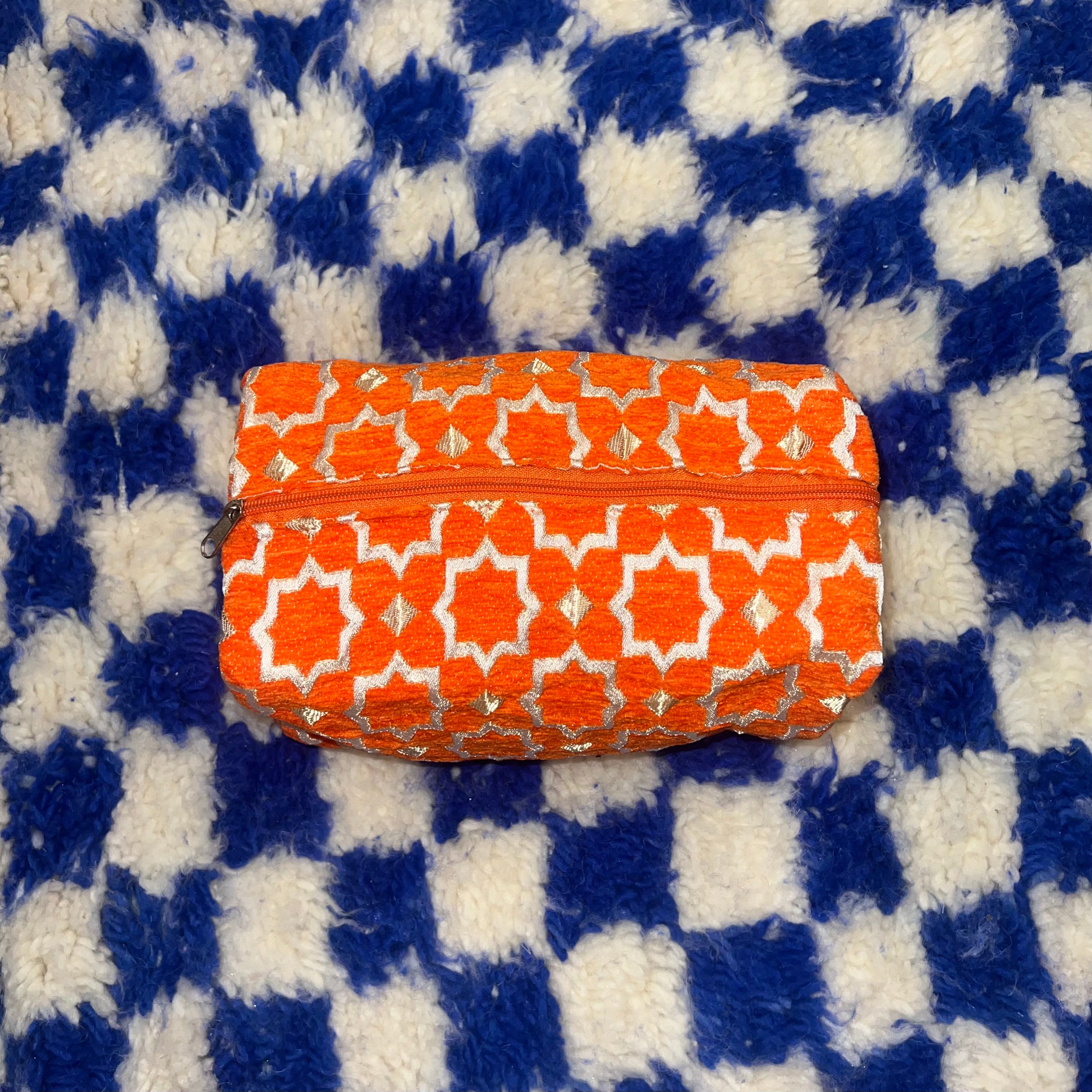 ✨ Trousse de toilette artisanale – Élégance marocaine ✨