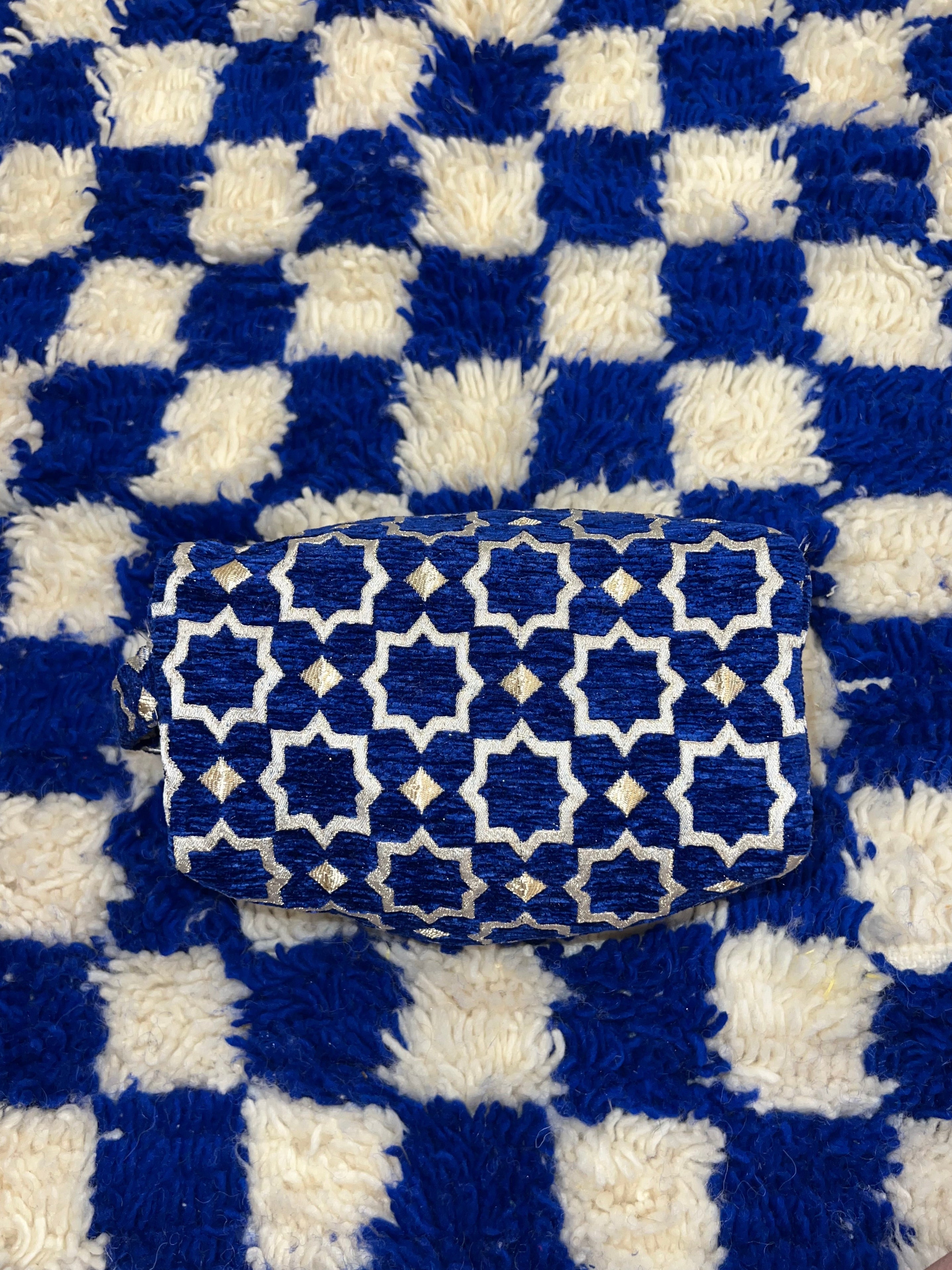 ✨ Trousse de toilette artisanale – Élégance marocaine ✨