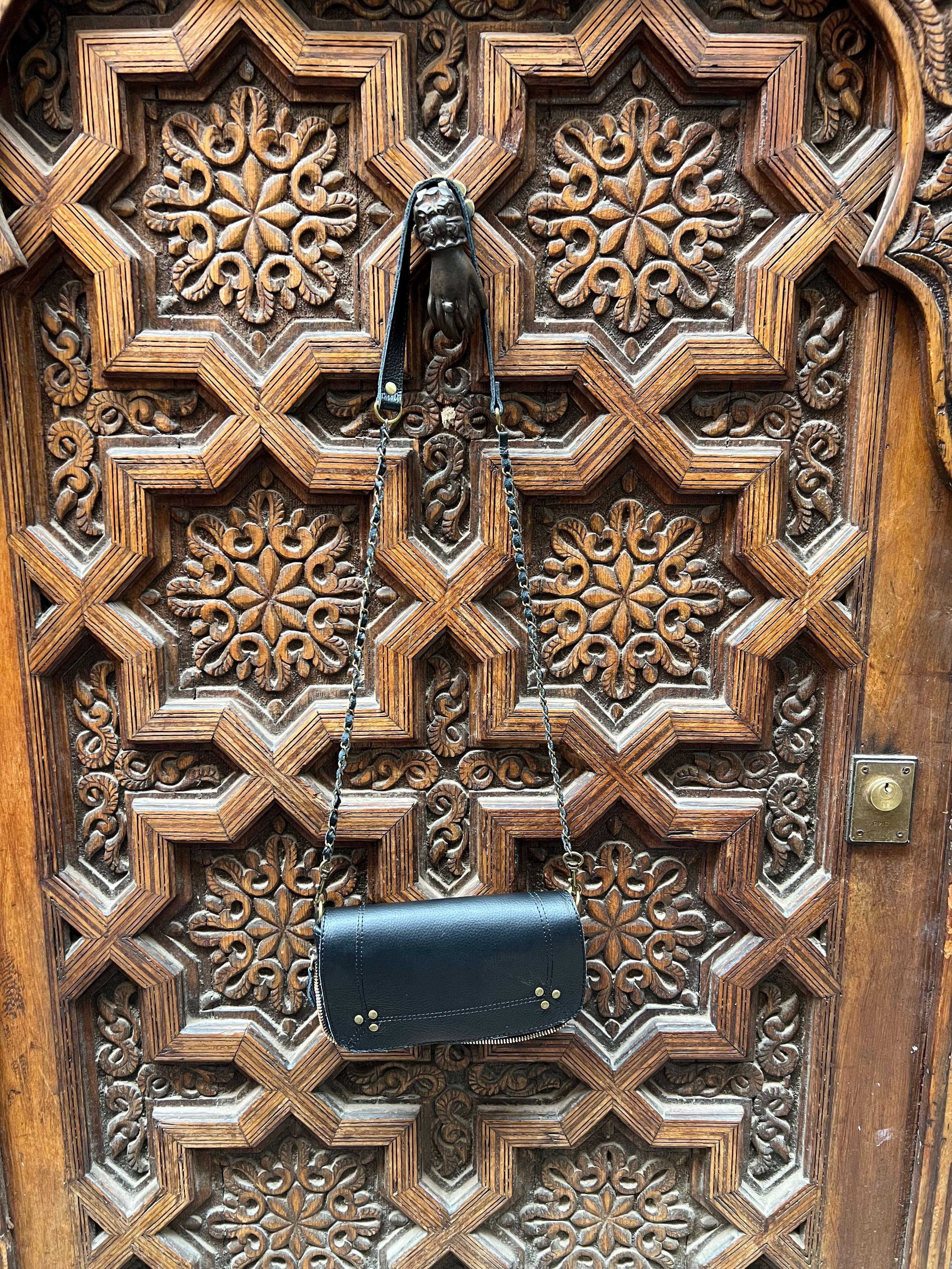 👜 Sac en Daim – Taille S | Fabrication Artisanale Marocaine